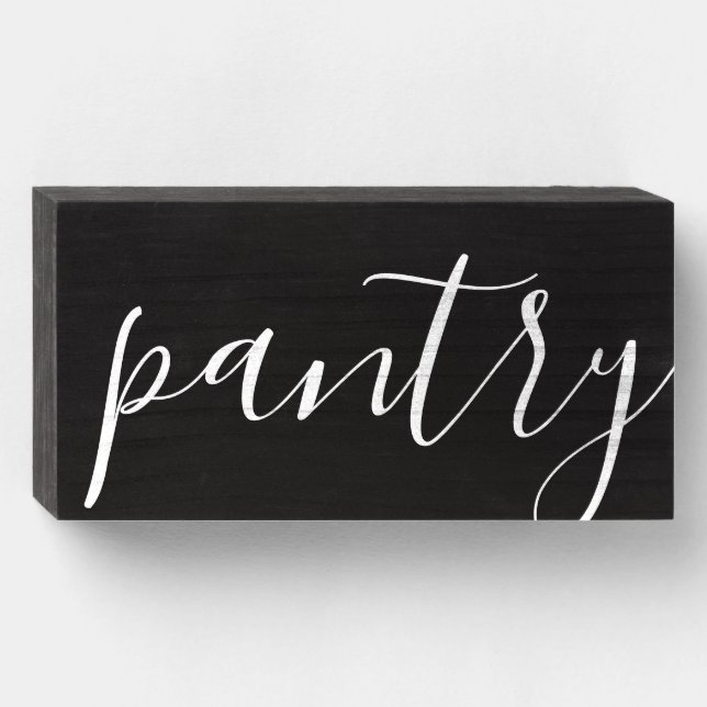 Rustic Farmhouse Pantry Sign (Front Horizontal)