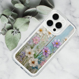Rustic Farmhouse Wildflower Cottage Floral iPhone 16 Pro Case