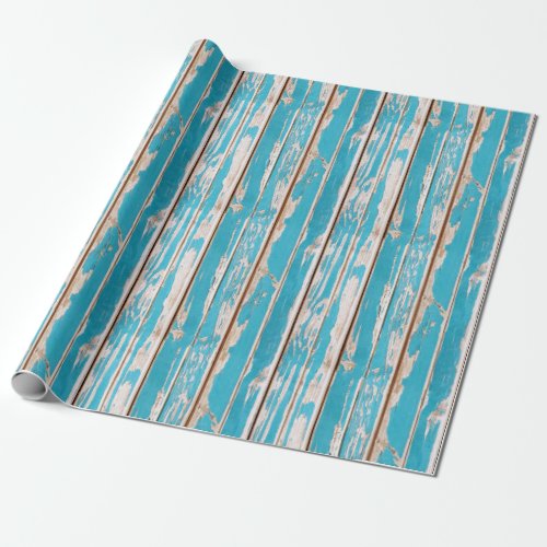 Rustic Farmhouse Wood  Wrapping Paper