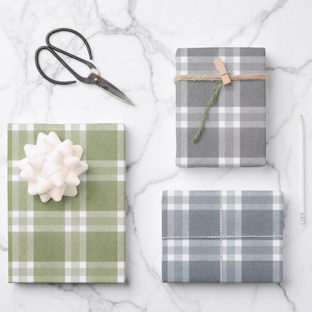 Rustic Farmhouse  Wrapping Paper Sheets (Front)