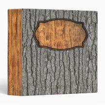 Rustic Faux Dry Wood Grain Tree Bark