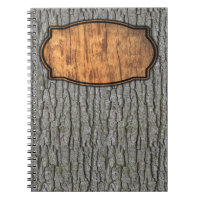 Rustic Faux Dry Wood Grain Tree Bark