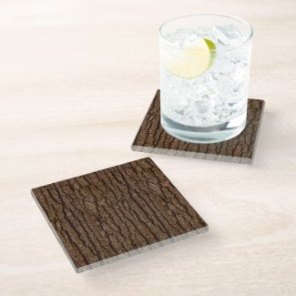 Rustic Faux Piece of Wood Grain Tree Bark