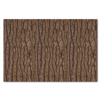 Rustic Faux Piece of Wood Grain Tree Bark