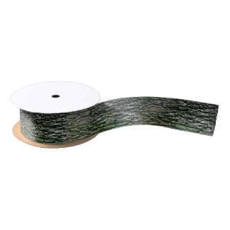 Rustic Faux Wood Grain Tree Branch Moss