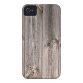 Rustic Faux Wood Texture Case-Mate iPhone Case (Back)