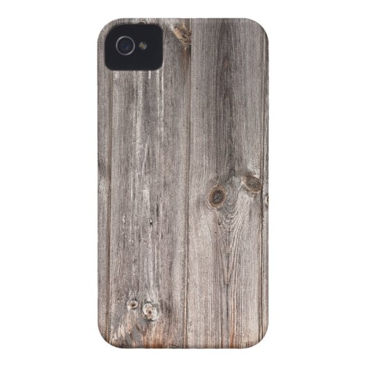 Rustic Faux Wood Texture Case-Mate iPhone Case (Back)