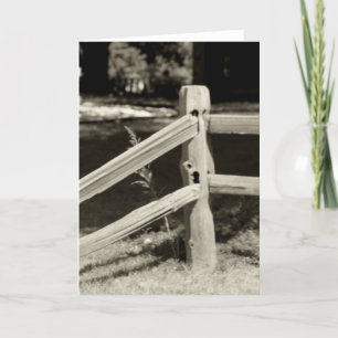 RUSTIC FENCE NOTECARDS