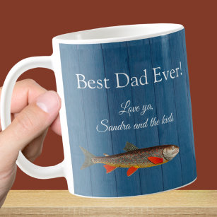 Best Dad Ever Fishing Mug