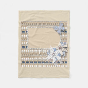 Rustic Fleece Blanket