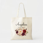 Rustic Floral Bridesmaid Personalized