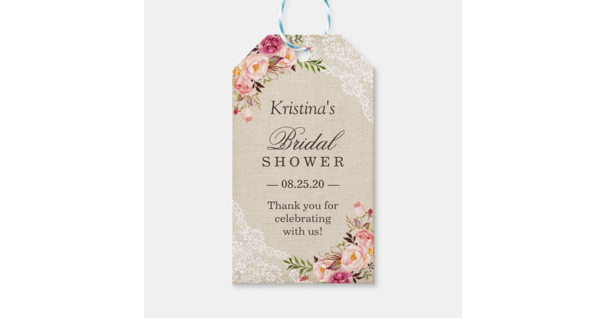 Bridal Shower Favor Tags Template from rlv.zcache.com