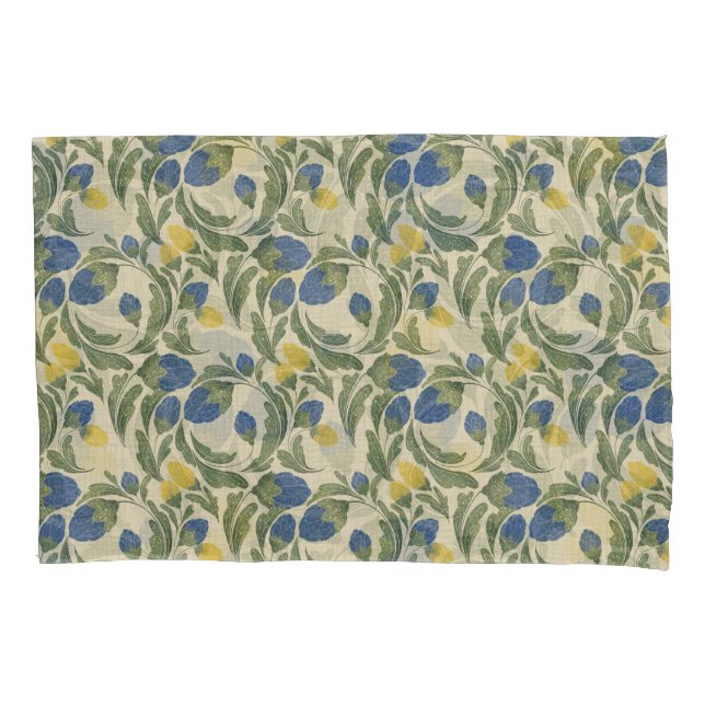 Rustic Floral Comfort Sheet Pillow Case (Front-Left)
