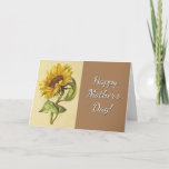 [ Thumbnail: Rustic Floral "Happy Mother’s Day!" Greeting Card ]