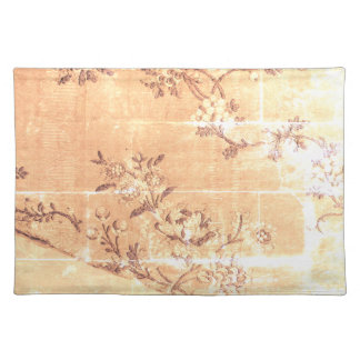 Rustic Floral Placemat. By Original Wood Grain Cloth Placemat