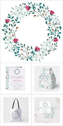 Rustic Floral Wedding Collection