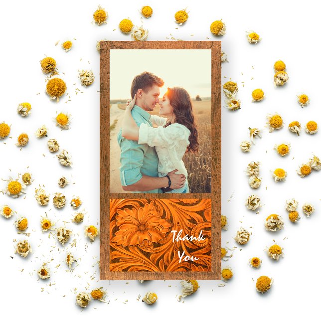 Rustic Flower Country Western Thank You (Creator Uploaded)