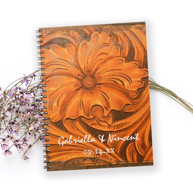 Rustic Flower Country Western Wedding Notebook (Creator Uploaded)