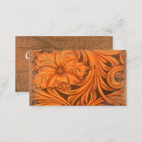 Rustic Flower Country Western Wedding Website Enclosure Card