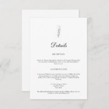 Rustic Forest and Mountain Wedding Details