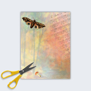 Rustic Forest Autumn Nature decoupage Tissue Paper