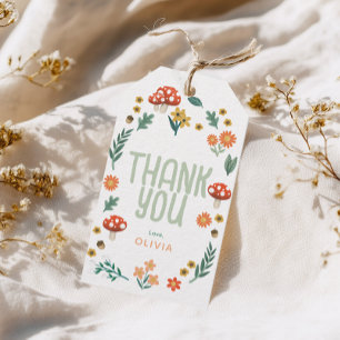 Rustic Forest Woodland Baby Shower Thank You Gift Tags