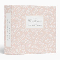 Rustic French Country Blush Pink Baby Photo