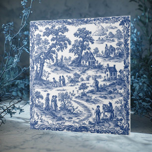 Rustic French Country Folks Shabby Chic Decor Chic Ceramic Tile