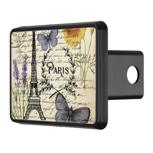 rustic french country scripts paris eiffel tower hitch cover