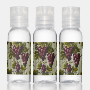 Rustic French Country Vineyard Grapevine Art Hand Sanitizer