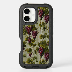 Rustic French Country Vineyard Grapevine Art iPhone 16 Case