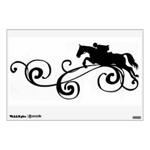 Rustic Galloping Andalusian Horse Wall Decal