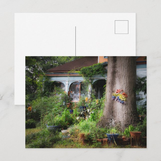 RUSTIC GARDEN Postcard (Front/Back)
