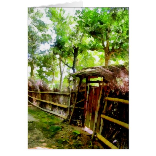 Rustic Gate Cards (Front)
