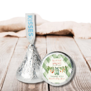 Rustic Gender Neutral Little Sprout Baby Shower Hershey®'s Kisses®
