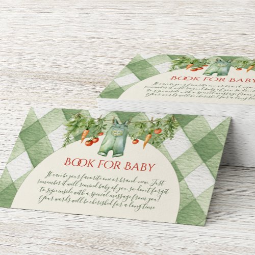 Rustic Gender Neutral Sprout Book For Baby Shower