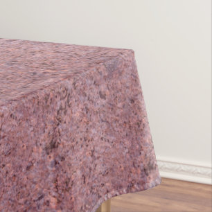 Rustic Geology Pink Rock Texture Tablecloth
