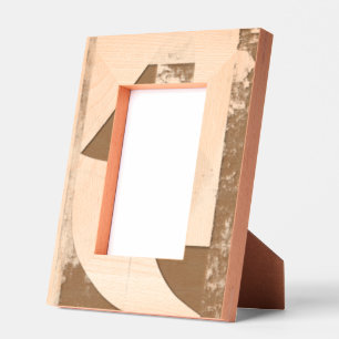 Rustic Geometric Pattern Engraved Frames