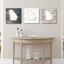 Rustic Georgia Canvas Photo Tiles