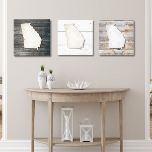 Rustic Georgia Canvas Photo Tiles
