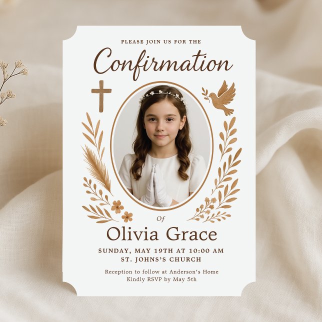 Rustic Girl Confirmation Invitation (confirmation-invitation-girl-neutral-leaf-frame.png)