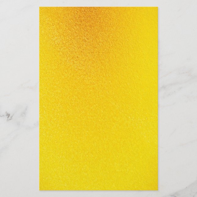 Rustic Gold gradient texture Stationery (Front)