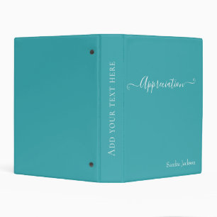 Rustic Golden Sunflower Teal Blue Barn Wood Mini B Binder