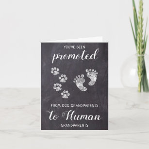 Pregnancy Announcement – Chalkboard Sign or Card – And Then There