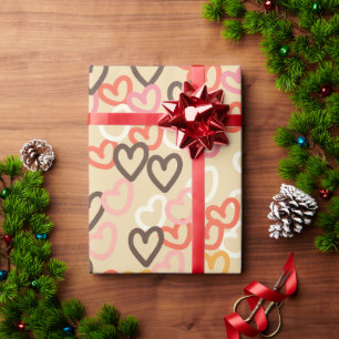 Rustic Green Buffalo Plaid Snowflake Christmas Wrapping Paper