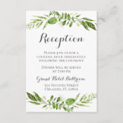 Green Wedding Envelope Seal Stickers, Greenery