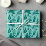 Rustic Green Winter Forest Watercolor Wrapping Paper Sheets<br><div class="desc">Elevate your gift-giving game this holiday season with our Bold Green Winter Forest Watercolor Wrapping Paper Sheets. This wrapping paper is not just a way to cover your gifts; it’s a statement piece that adds a touch of artistry and elegance to every present. Featuring a stunning watercolor design of a...</div>