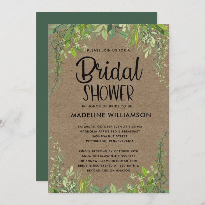 rustic-greenery-kraft-botanical-bridal-shower-invitation-zazzle