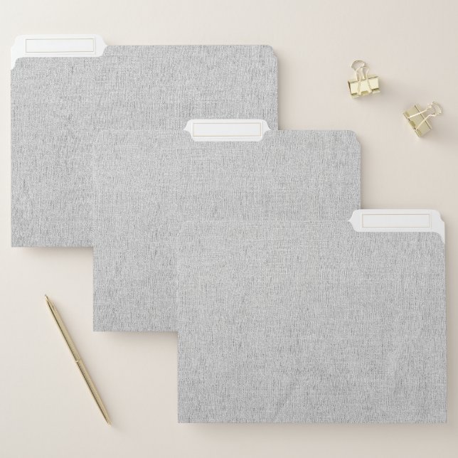Rustic Grey Rustical Natural Pattern File Folder (Set)
