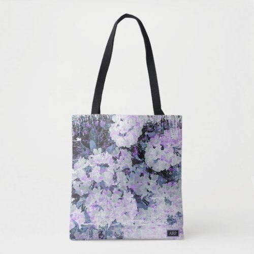  Rustic Grunge Rhododendron Flowers White Blush Tote Bag
